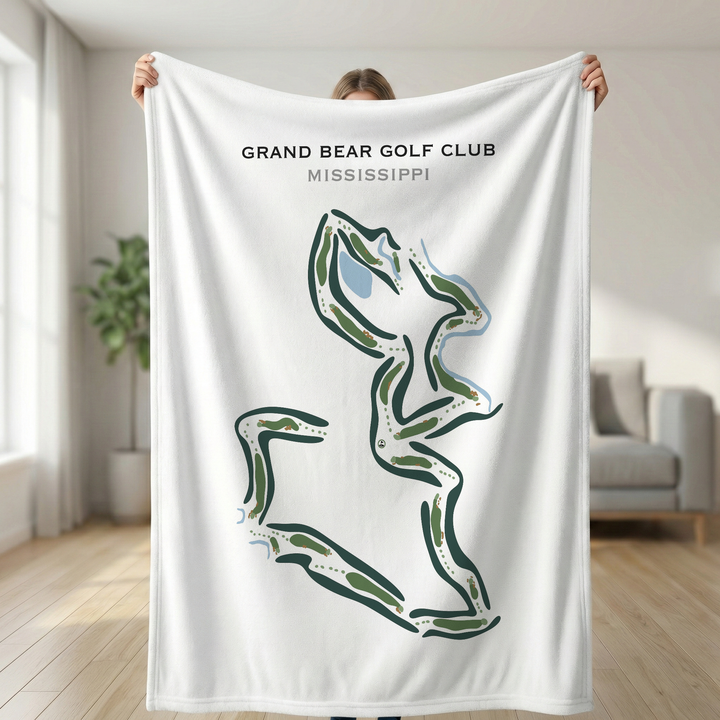 Grand Bear Golf Club, Mississippi - Printed Golf Courses
