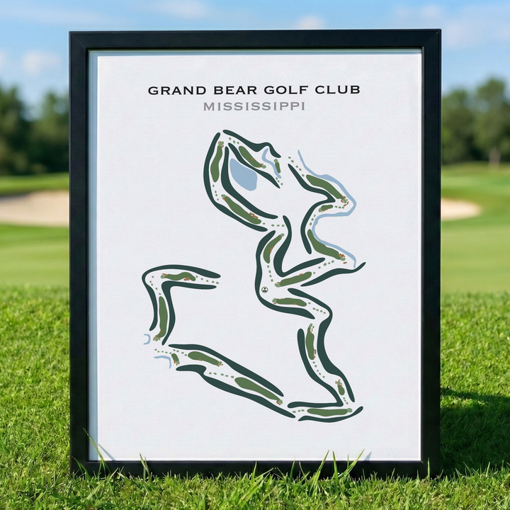 Grand Bear Golf Club, Mississippi - Printed Golf Courses