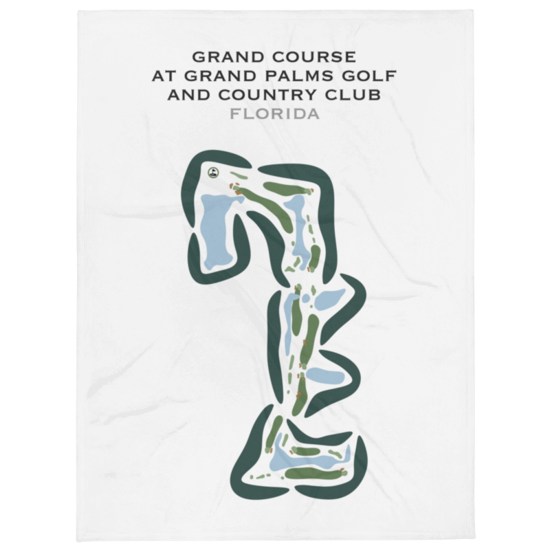Grand Course at Grand Palms Golf & Country Club, Florida - Printed Golf Courses