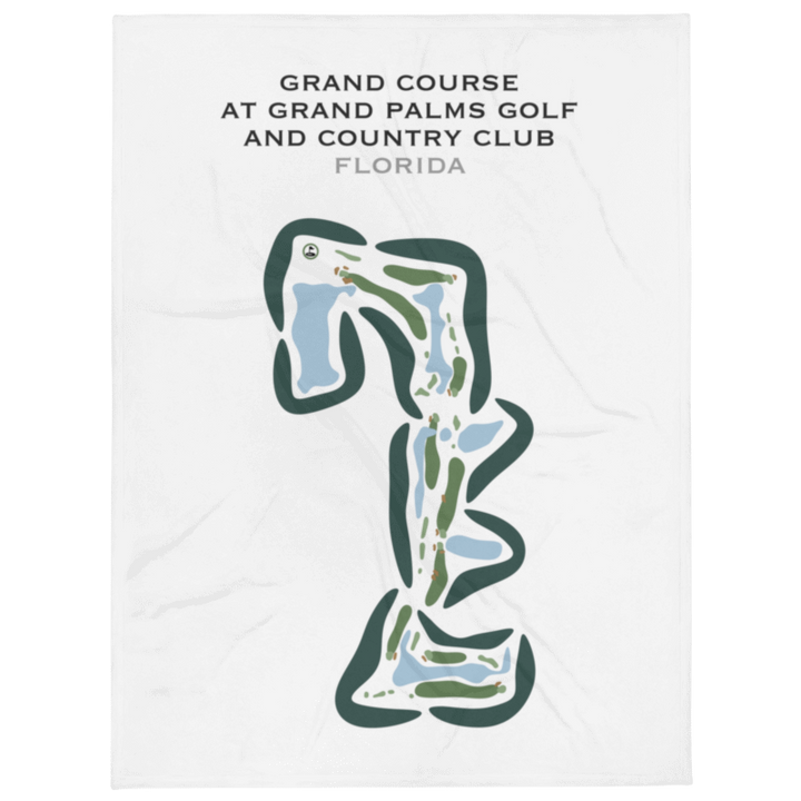 Grand Course at Grand Palms Golf & Country Club, Florida - Printed Golf Courses