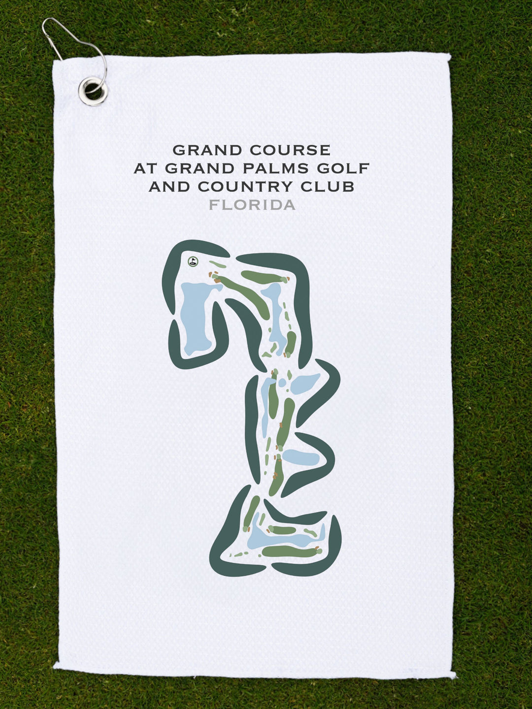 Grand Course at Grand Palms Golf & Country Club, Florida - Printed Golf Courses