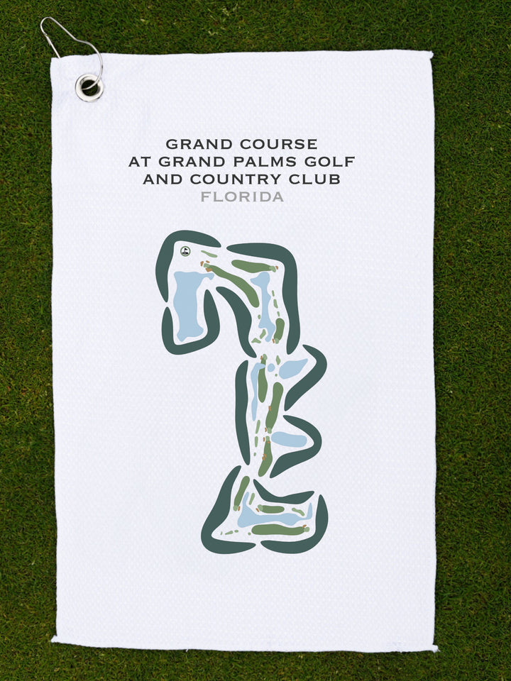 Grand Course at Grand Palms Golf & Country Club, Florida - Printed Golf Courses
