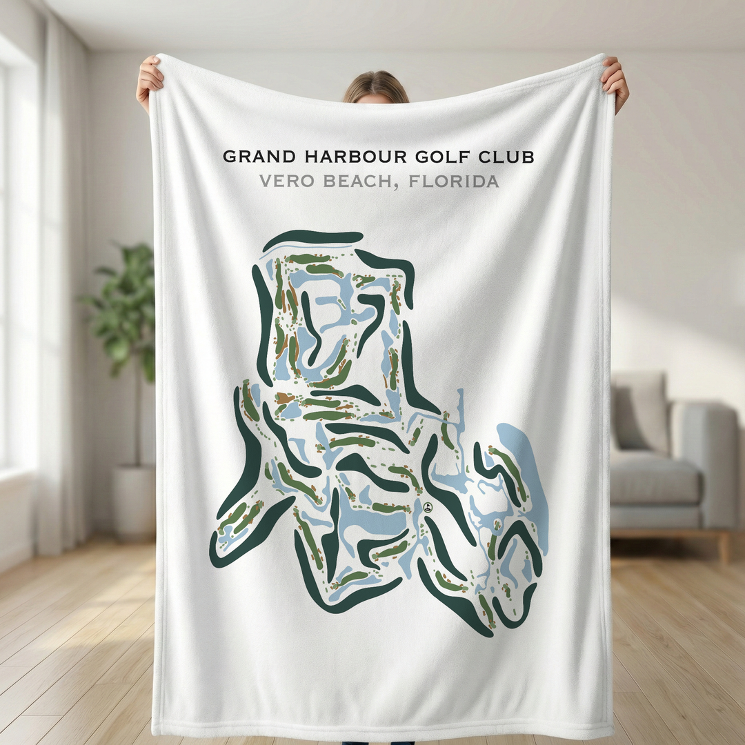 Grand Harbor Golf Club, Florida - Printed Golf Course