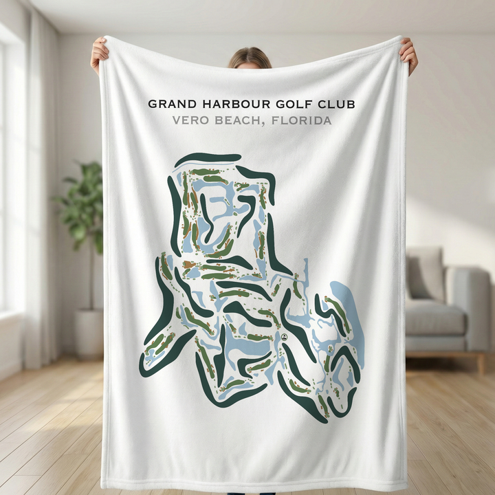 Grand Harbor Golf Club, Florida - Printed Golf Course
