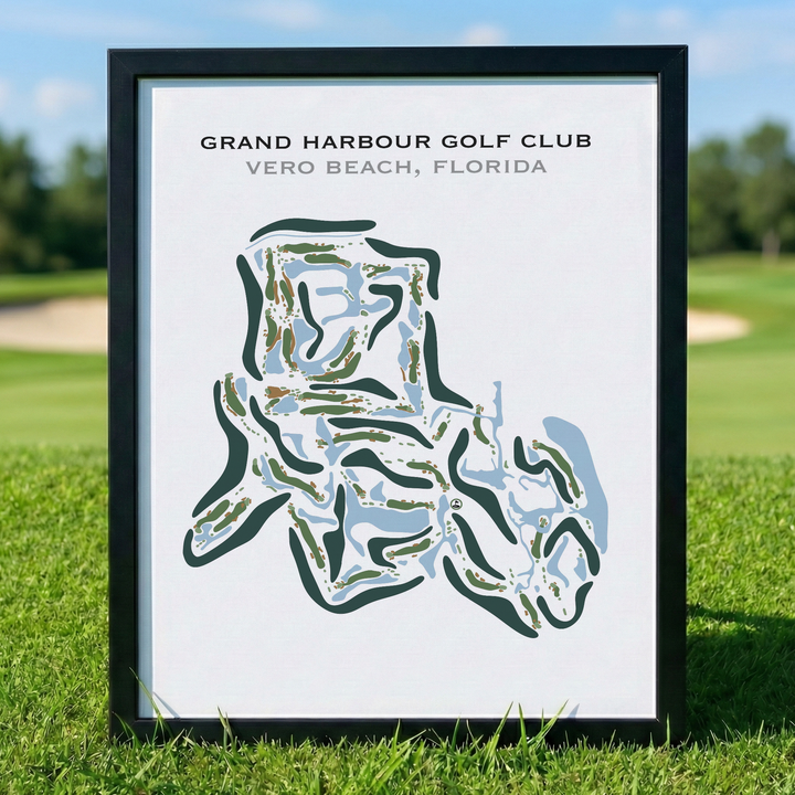 Grand Harbor Golf Club, Florida - Printed Golf Course