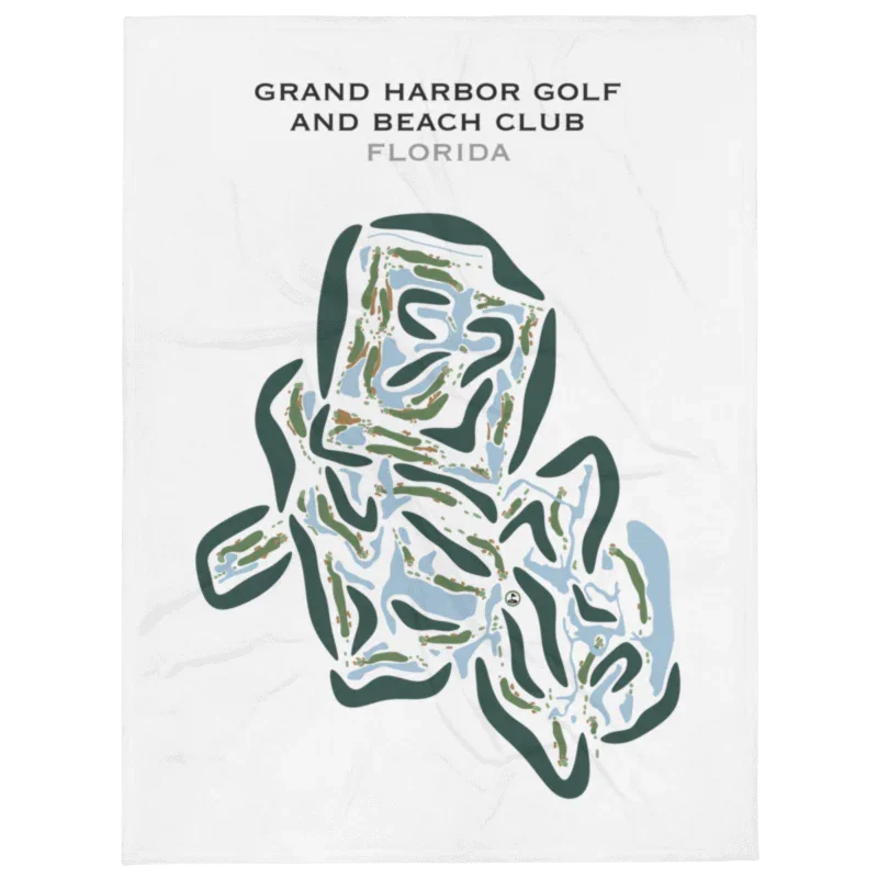 Grand Harbor Golf and Beach Club, Florida - Printed Golf Courses