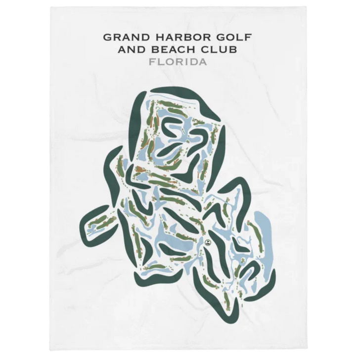 Grand Harbor Golf and Beach Club, Florida - Printed Golf Courses