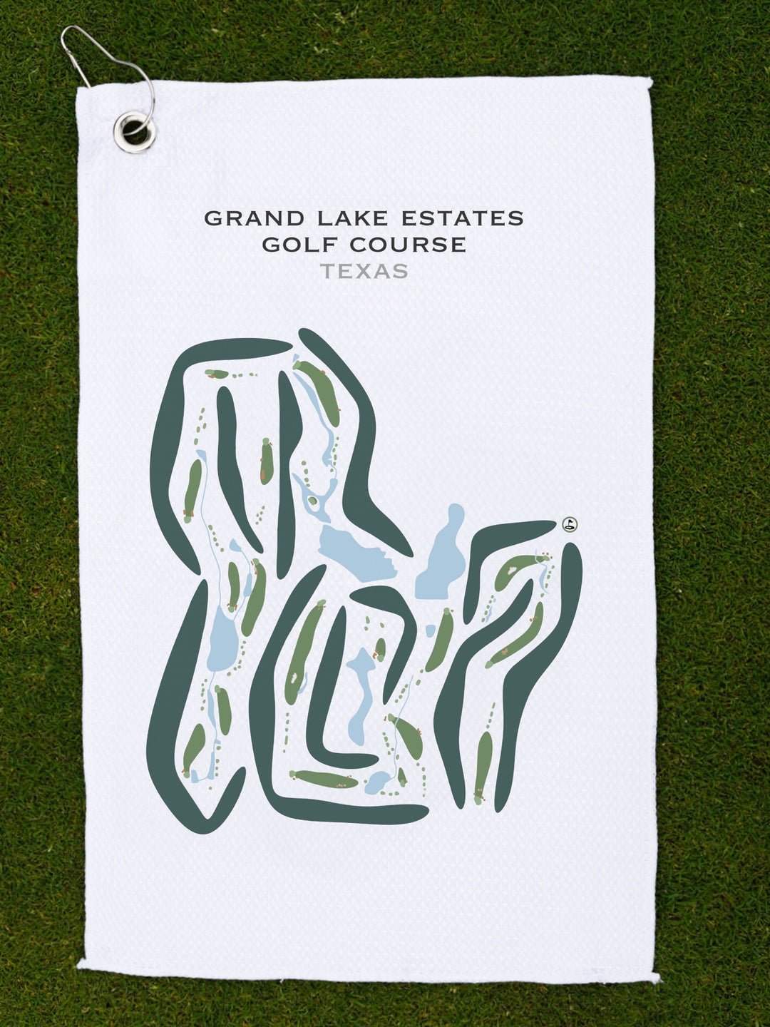 Grand Lake Estates Golf Course, Texas - Printed Golf Courses