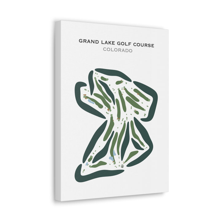 Grand Lake Golf Course, Colorado - Printed Golf Courses