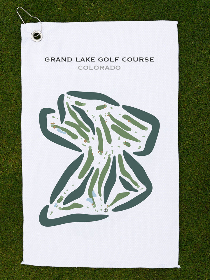 Grand Lake Golf Course, Colorado - Printed Golf Courses