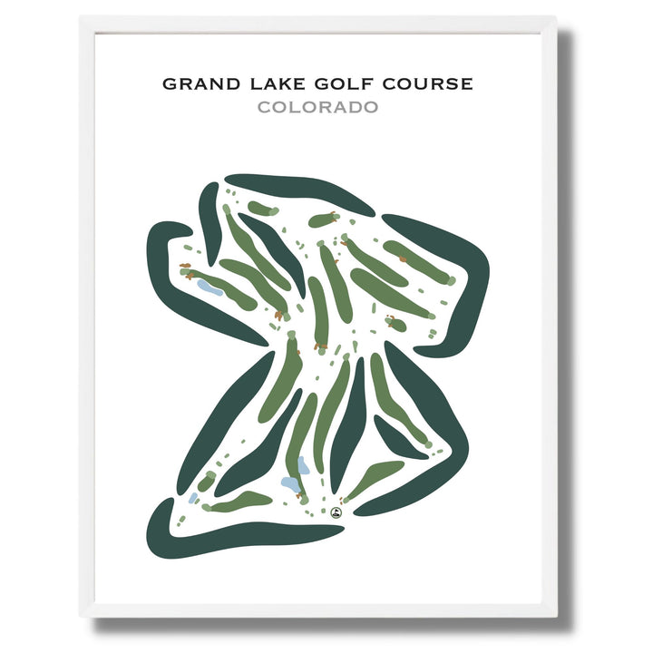 Grand Lake Golf Course, Colorado - Printed Golf Courses