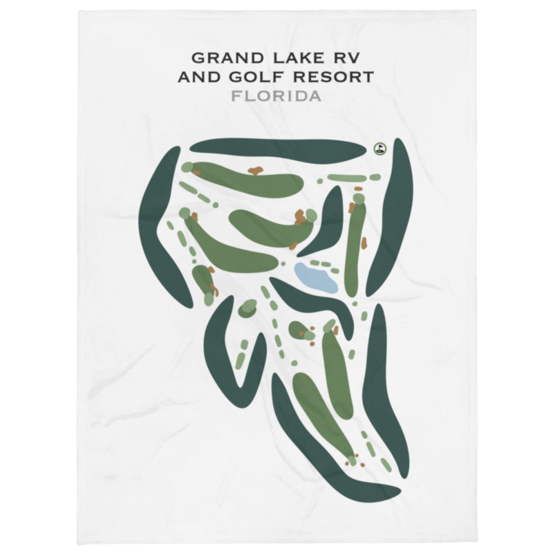 Grand Lake RV and Golf Resort, Florida - Printed Golf Courses