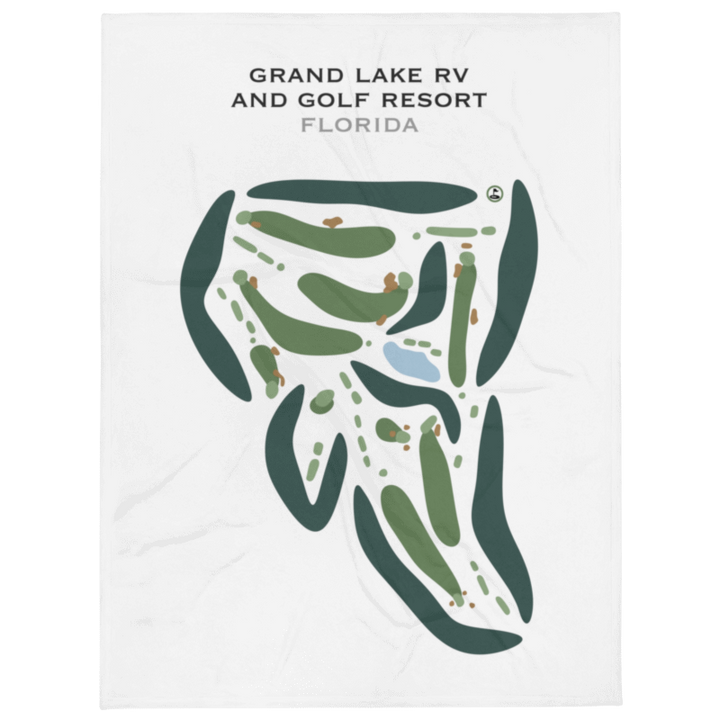 Grand Lake RV and Golf Resort, Florida - Printed Golf Courses