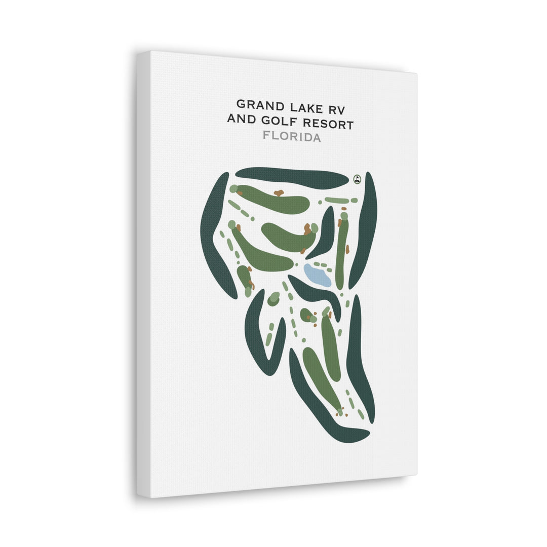 Grand Lake RV and Golf Resort, Florida - Printed Golf Courses