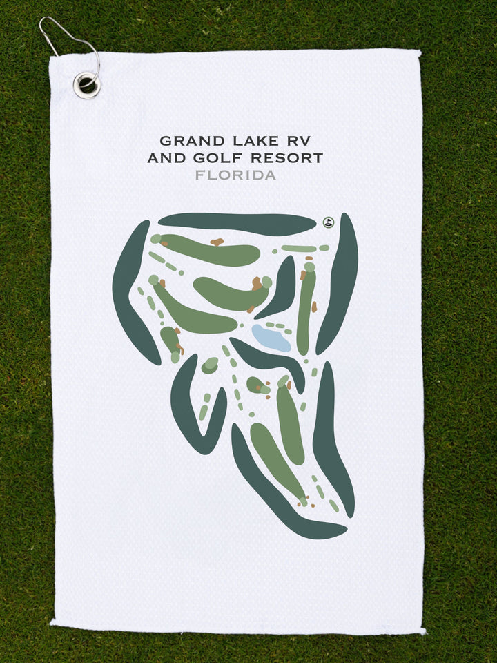 Grand Lake RV and Golf Resort, Florida - Printed Golf Courses