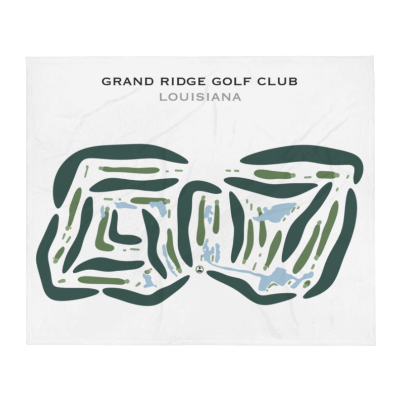 Grand Ridge Golf Club, Louisiana - Printed Golf Courses
