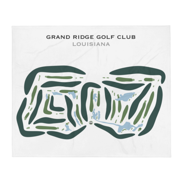 Grand Ridge Golf Club, Louisiana - Printed Golf Courses