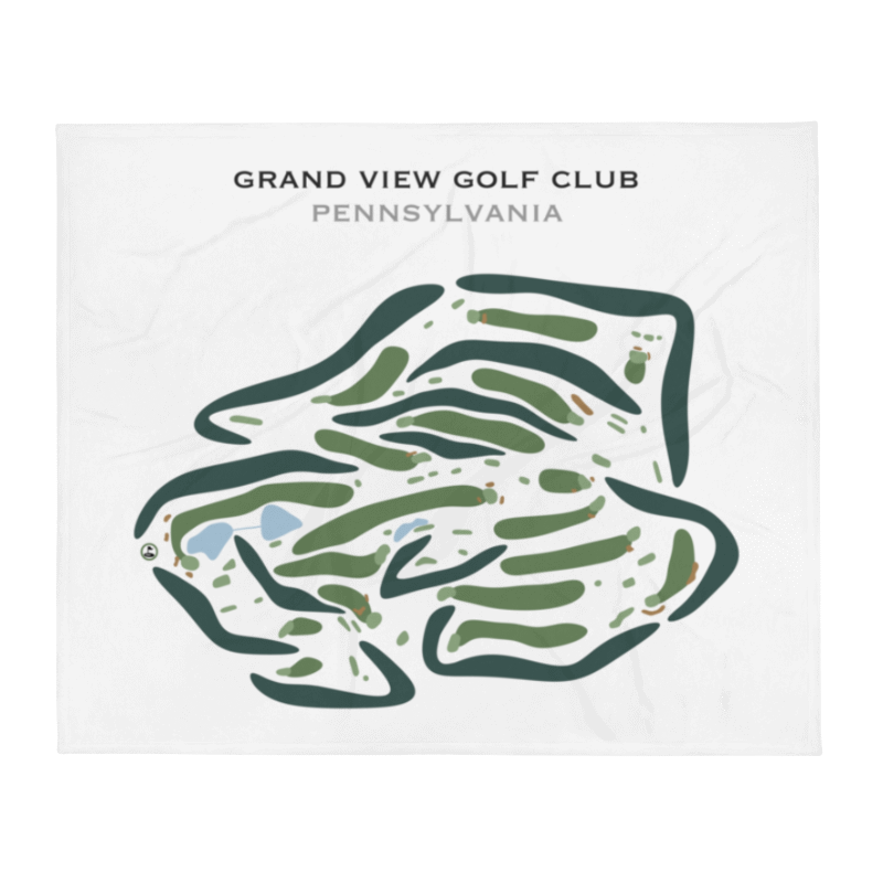 Grand View Golf Club, Pennsylvania - Printed Golf Courses