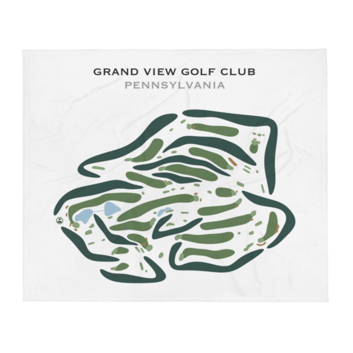 Grand View Golf Club, Pennsylvania - Printed Golf Courses