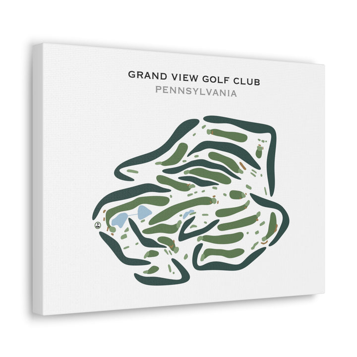 Grand View Golf Club, Pennsylvania - Printed Golf Courses