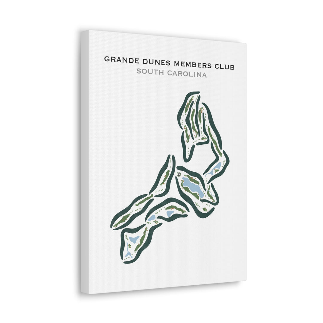 Grande Dunes Members Club, South Carolina - Printed Golf Courses