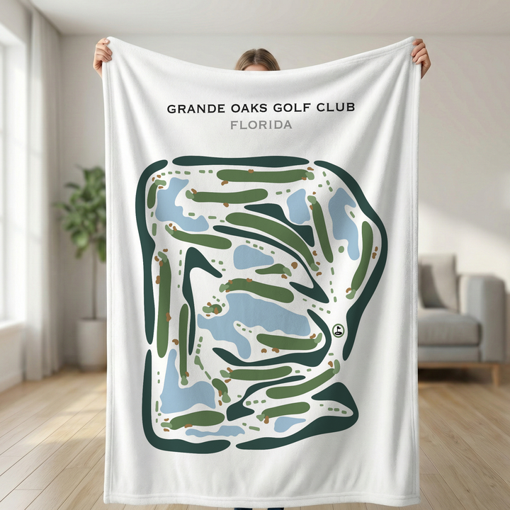 Grande Oaks Golf Club (Caddyshack), Florida - Printed Golf Courses