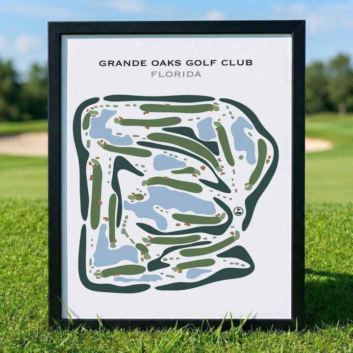 Grande Oaks Golf Club (Caddyshack), Florida - Printed Golf Courses