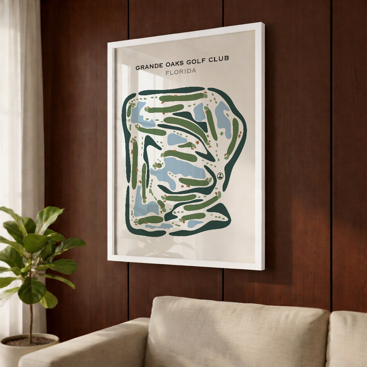 Grande Oaks Golf Club (Caddyshack), Florida - Printed Golf Courses