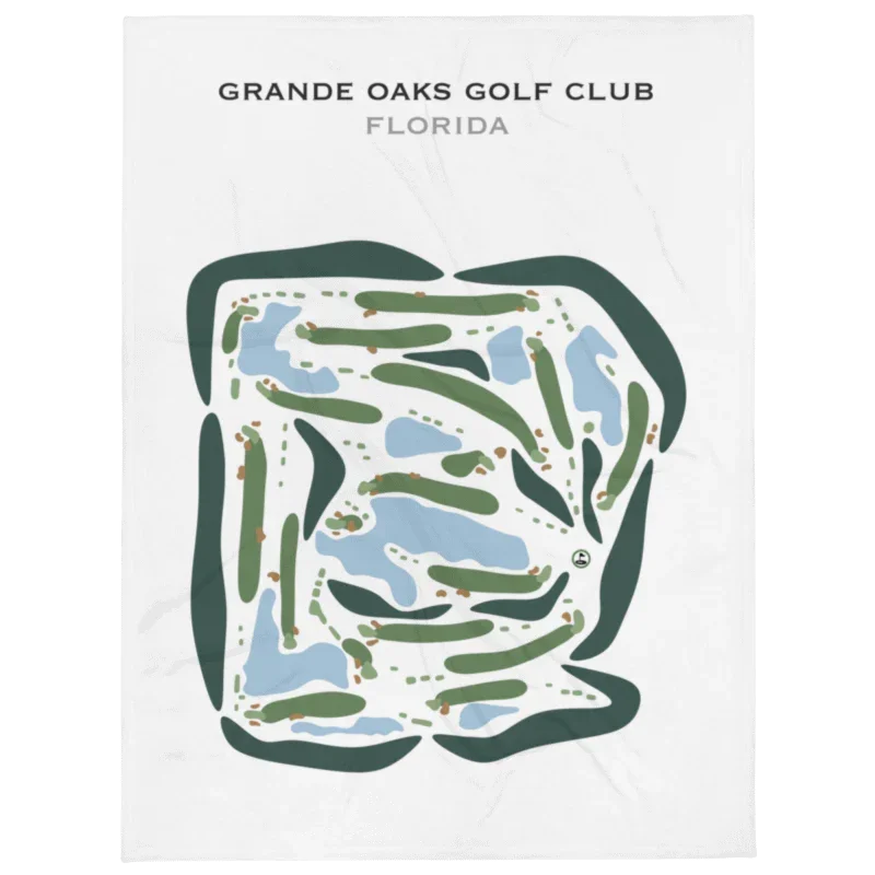 Grande Oaks Golf Club (Caddyshack), Florida - Printed Golf Courses