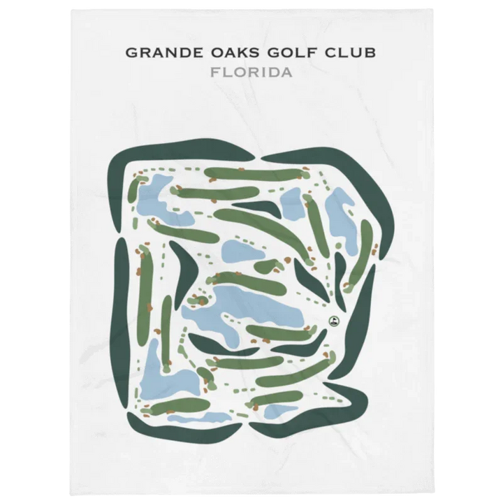 Grande Oaks Golf Club (Caddyshack), Florida - Printed Golf Courses