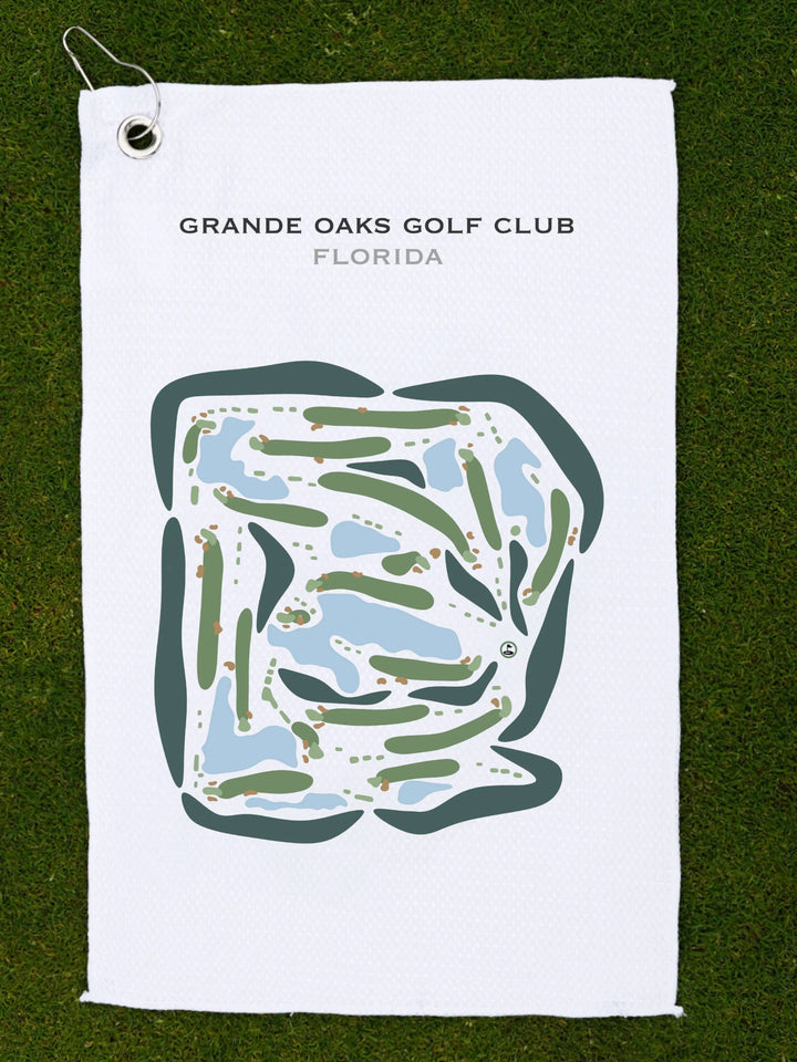 Grande Oaks Golf Club (Caddyshack), Florida - Printed Golf Courses
