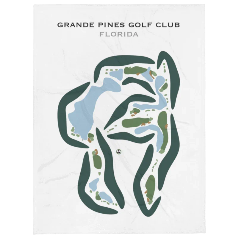 Grande Pines Golf Club, Florida - Printed Golf Courses