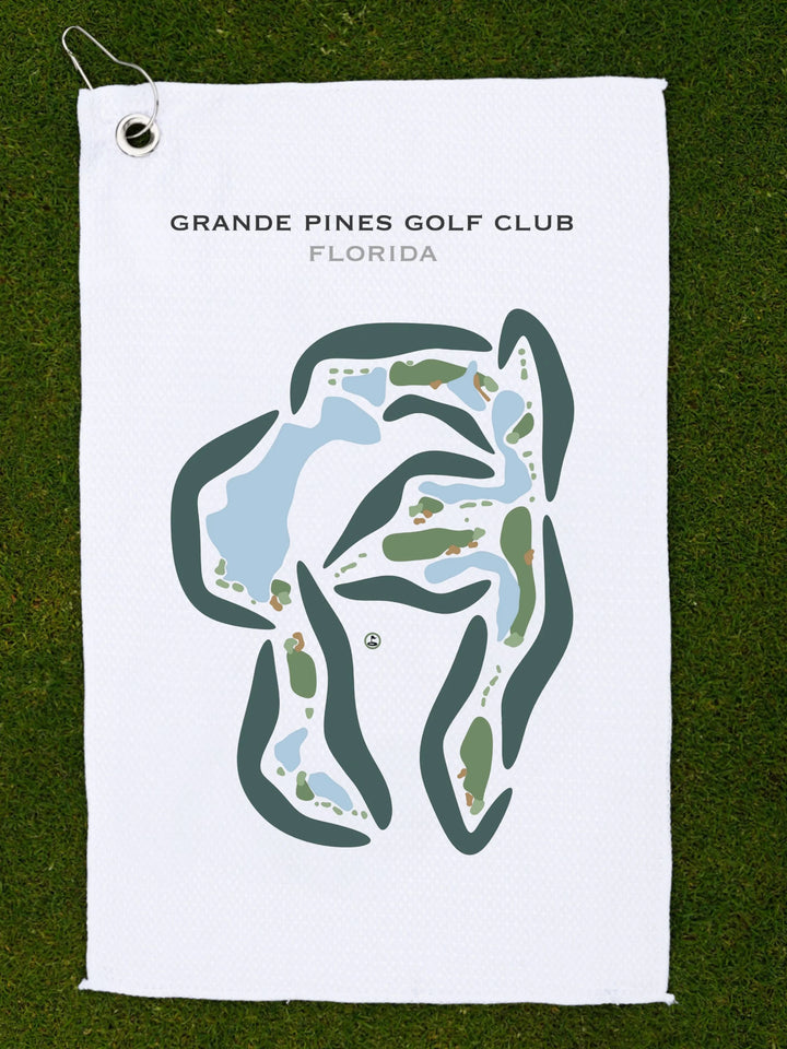 Grande Pines Golf Club, Florida - Printed Golf Courses