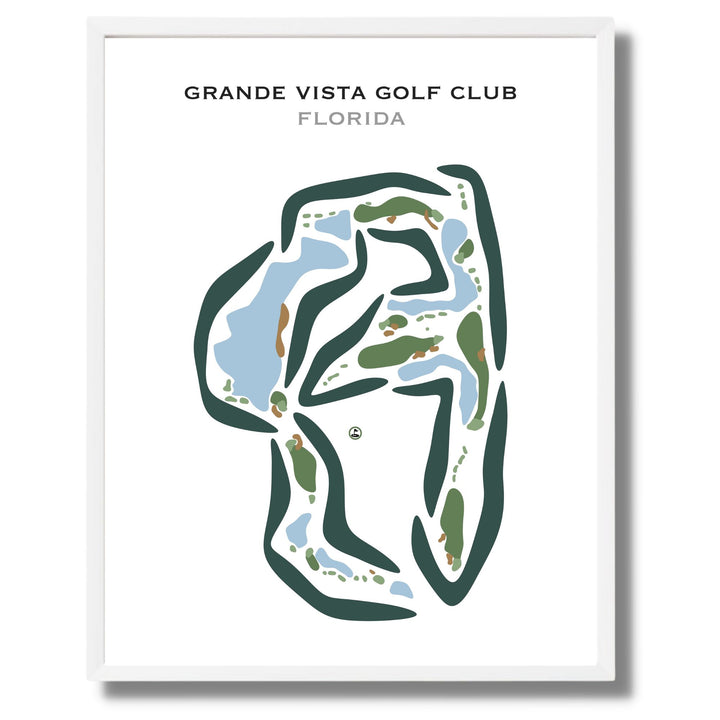 Grande Vista Golf Club, Florida - Printed Golf Courses