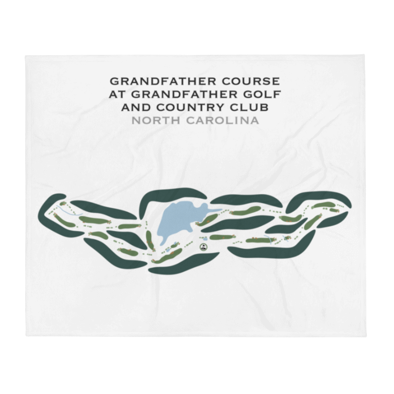 Grandfather Course at Grandfather Golf & Country Club, North Carolina - Printed Golf Courses