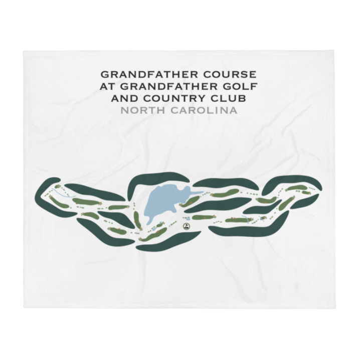 Grandfather Course at Grandfather Golf & Country Club, North Carolina - Printed Golf Courses