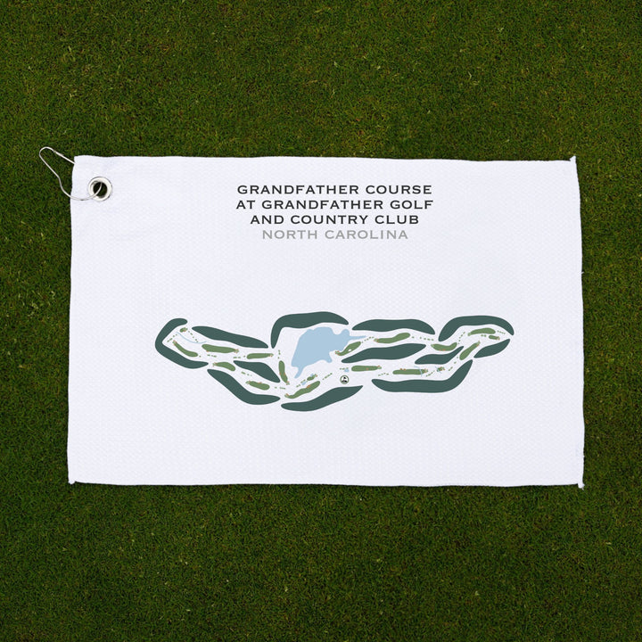 Grandfather Course at Grandfather Golf & Country Club, North Carolina - Printed Golf Courses