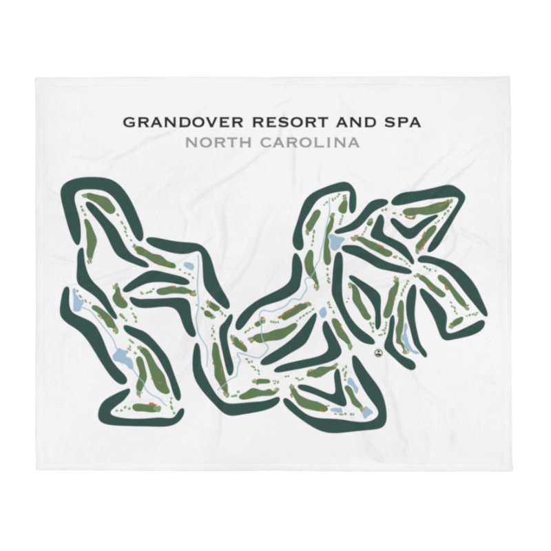 Grandover Resort & Spa, North Carolina - Printed Golf Courses