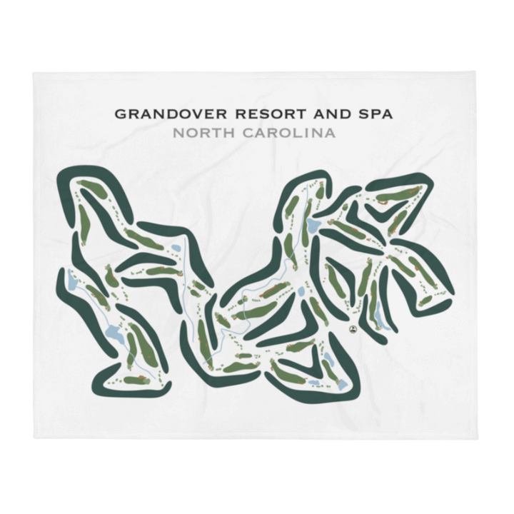 Grandover Resort & Spa, North Carolina - Printed Golf Courses