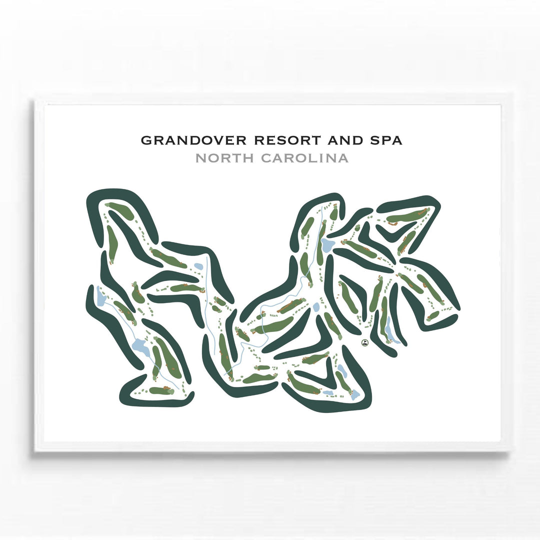 Grandover Resort & Spa, North Carolina - Printed Golf Courses