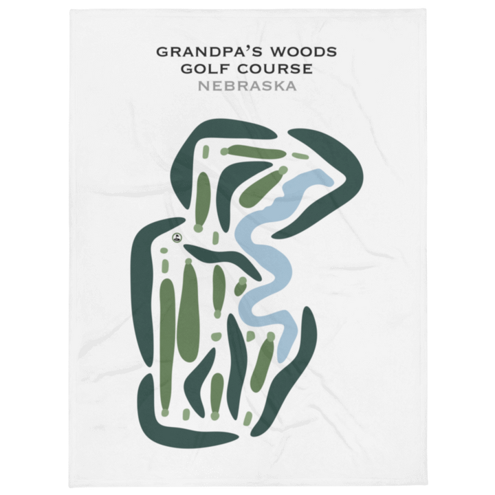 Grandpa's Woods Golf Course, Nebraska - Printed Golf Courses