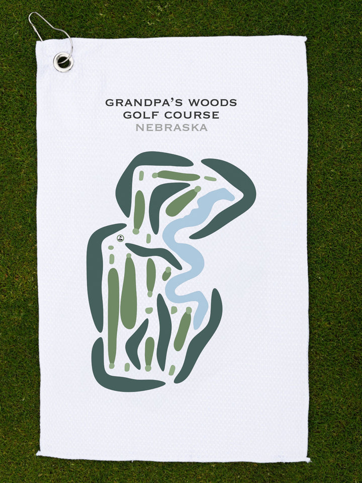 Grandpa's Woods Golf Course, Nebraska - Printed Golf Courses