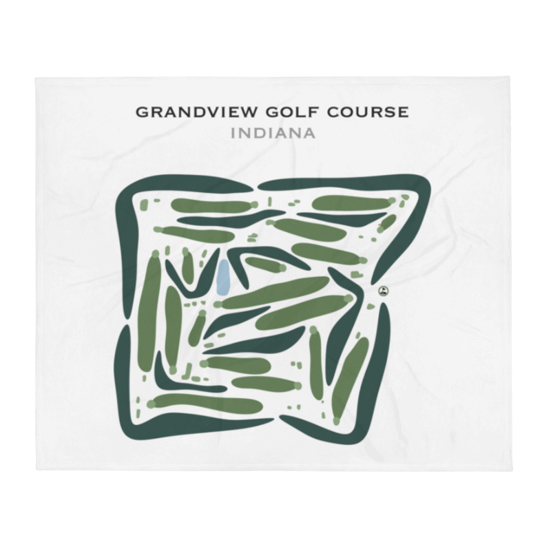 Grandview Golf Course, Indiana - Printed Golf Courses