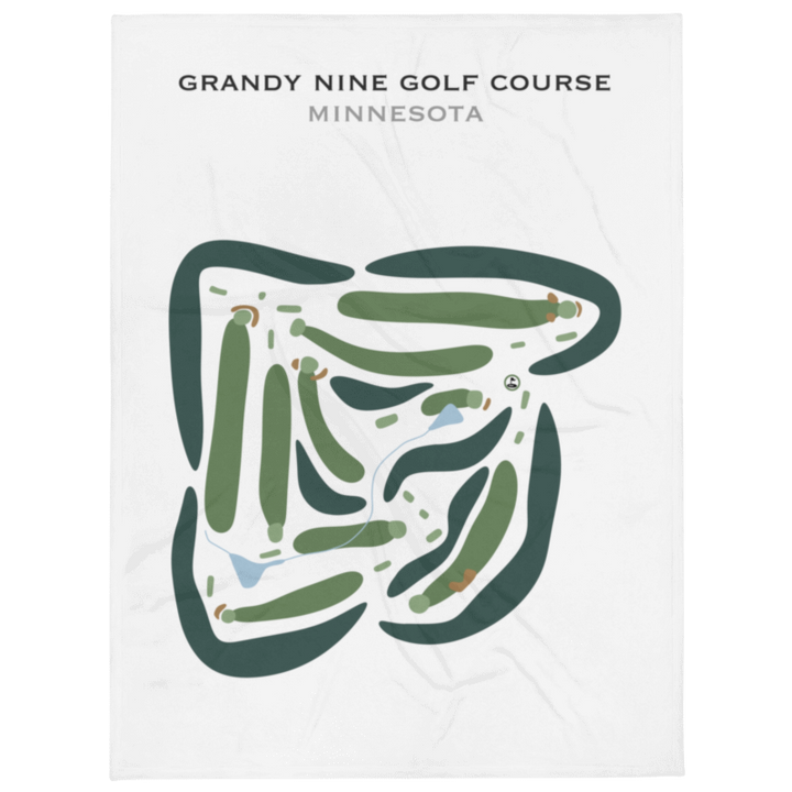 Grandy Nine Golf Course, Minnesota - Printed Golf Courses