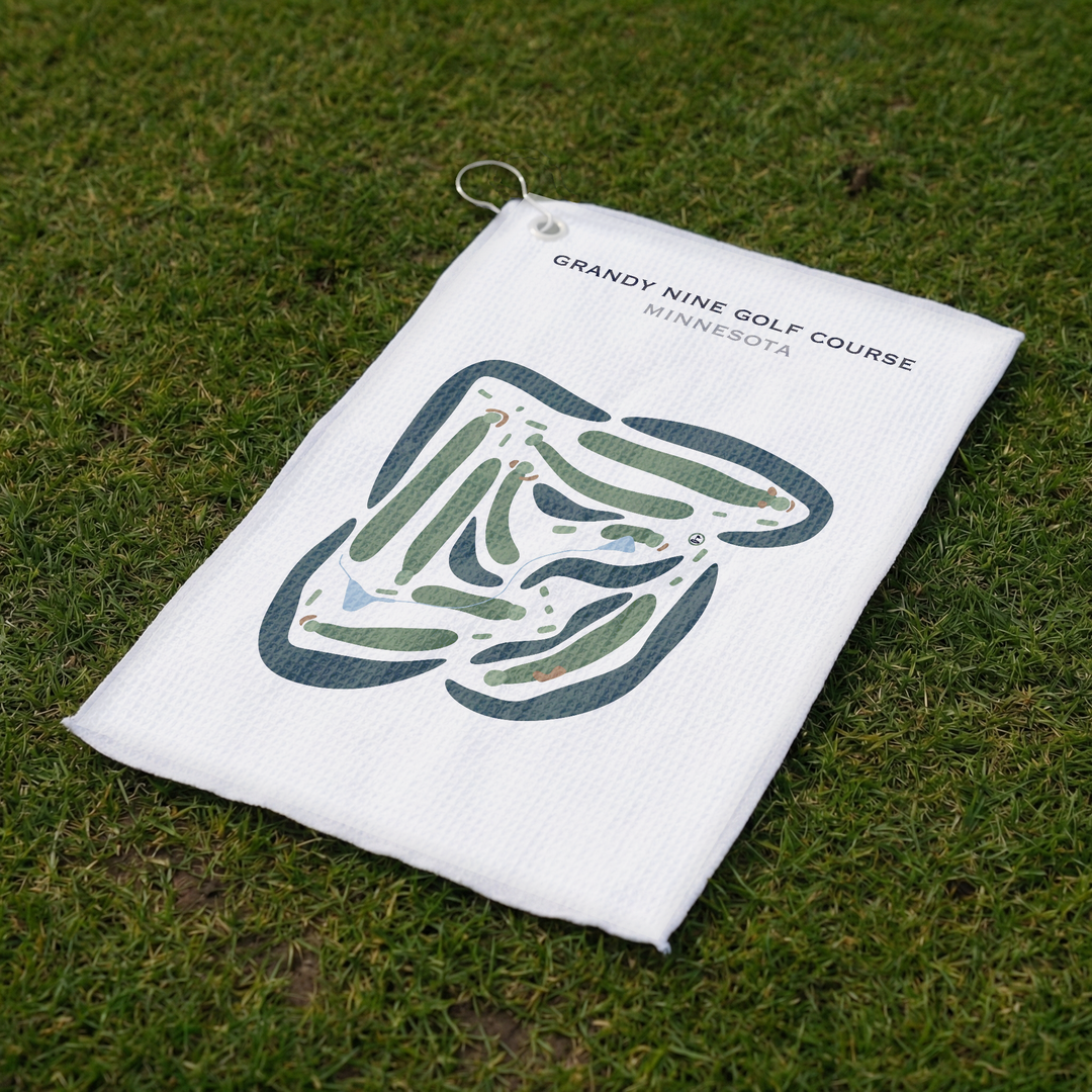 Grandy Nine Golf Course, Minnesota - Printed Golf Courses