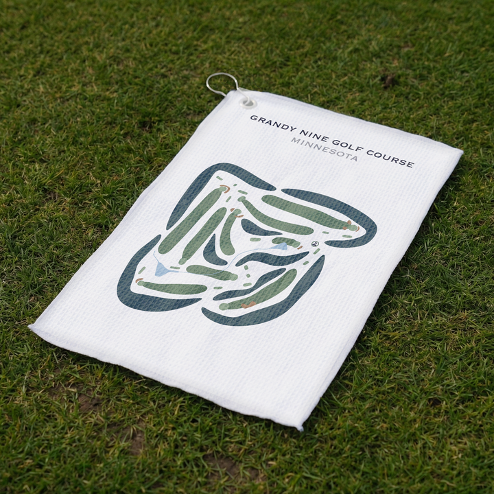 Grandy Nine Golf Course, Minnesota - Printed Golf Courses