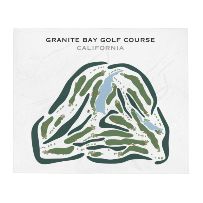 Granite Bay Golf Course, California - Printed Golf Courses