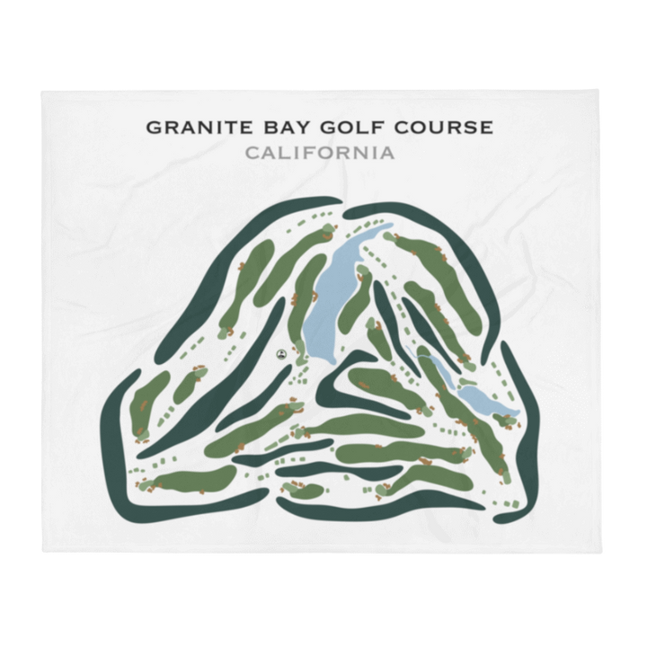 Granite Bay Golf Course, California - Printed Golf Courses