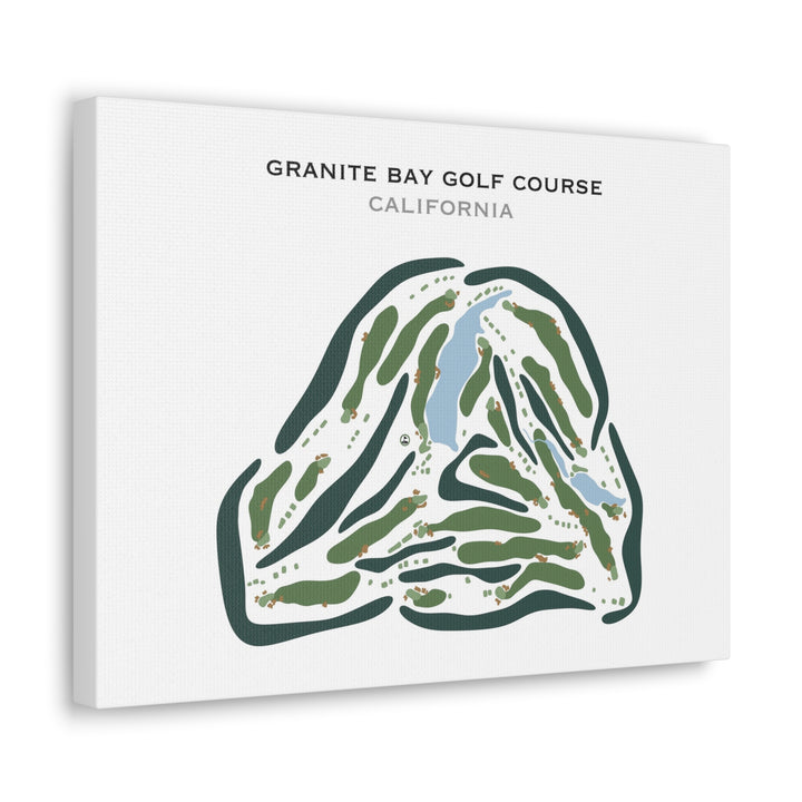 Granite Bay Golf Course, California - Printed Golf Courses