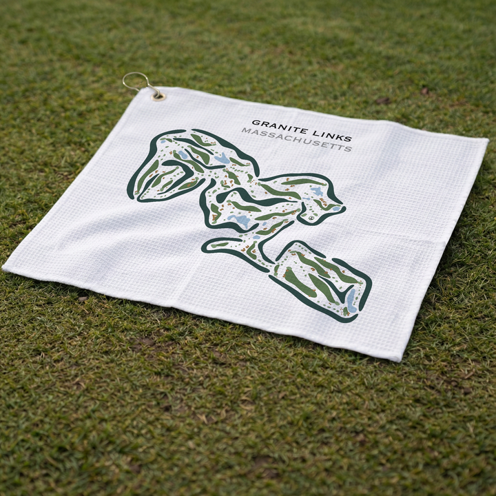 Granite Links Golf Club, Quincy, Massachusetts - Printed Golf Courses